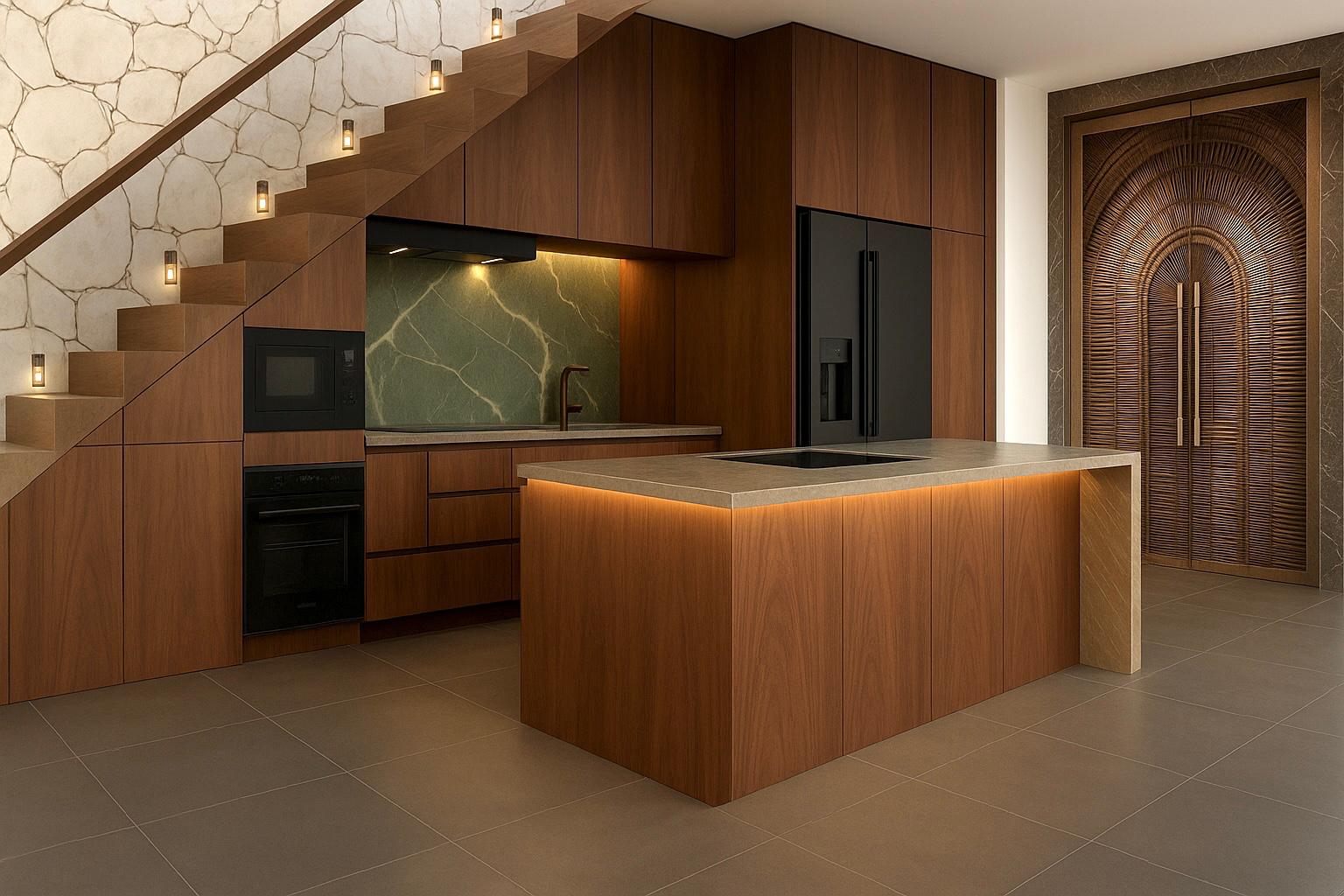 Pool and garden render